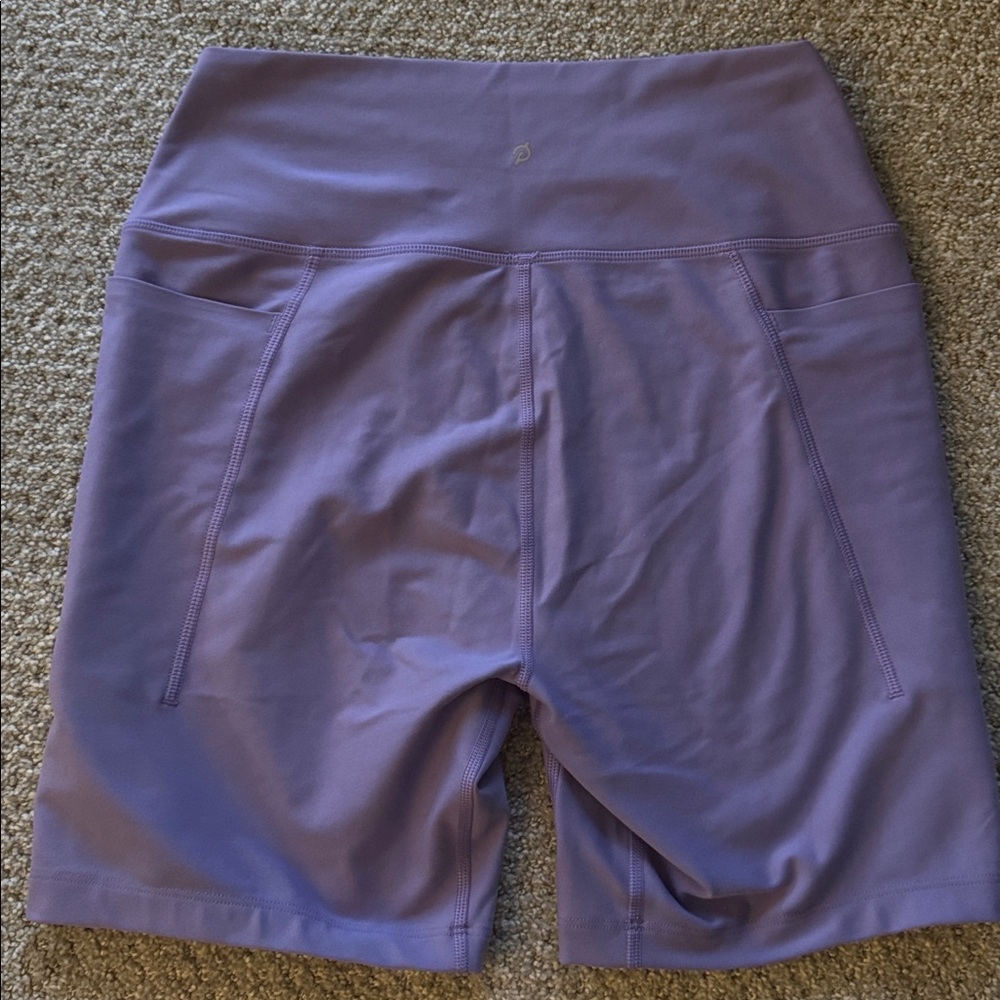 Peloton Cadent High Rise Pocket Bike Short 7 “ - Purple Haze - Picture 5 of 6